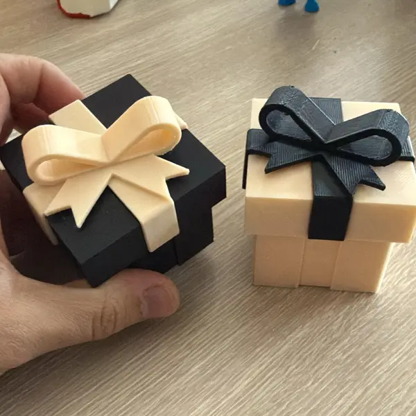 Caixinhas de presente impressas